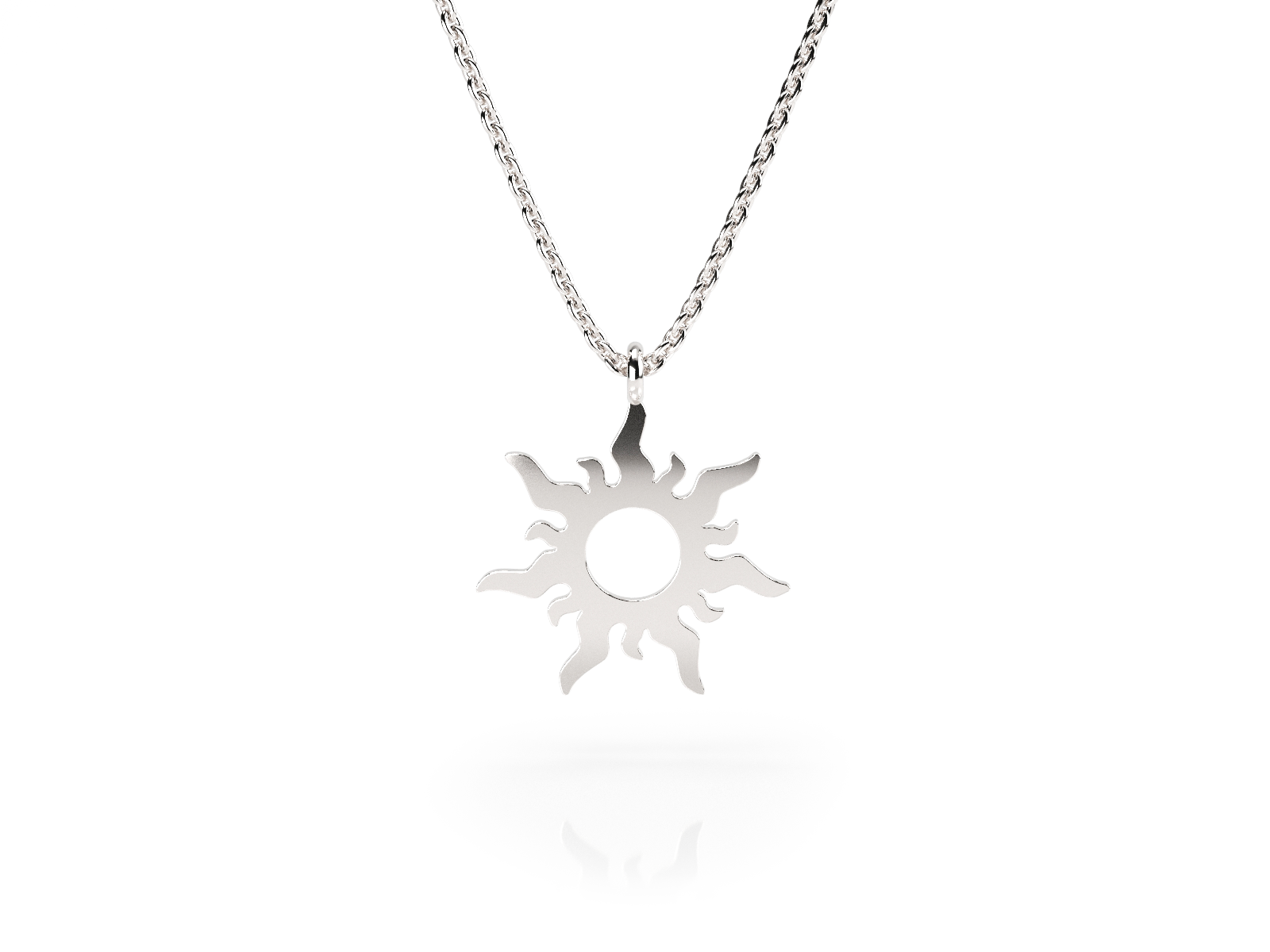 Colier din aur 14K Sun - imagine 2