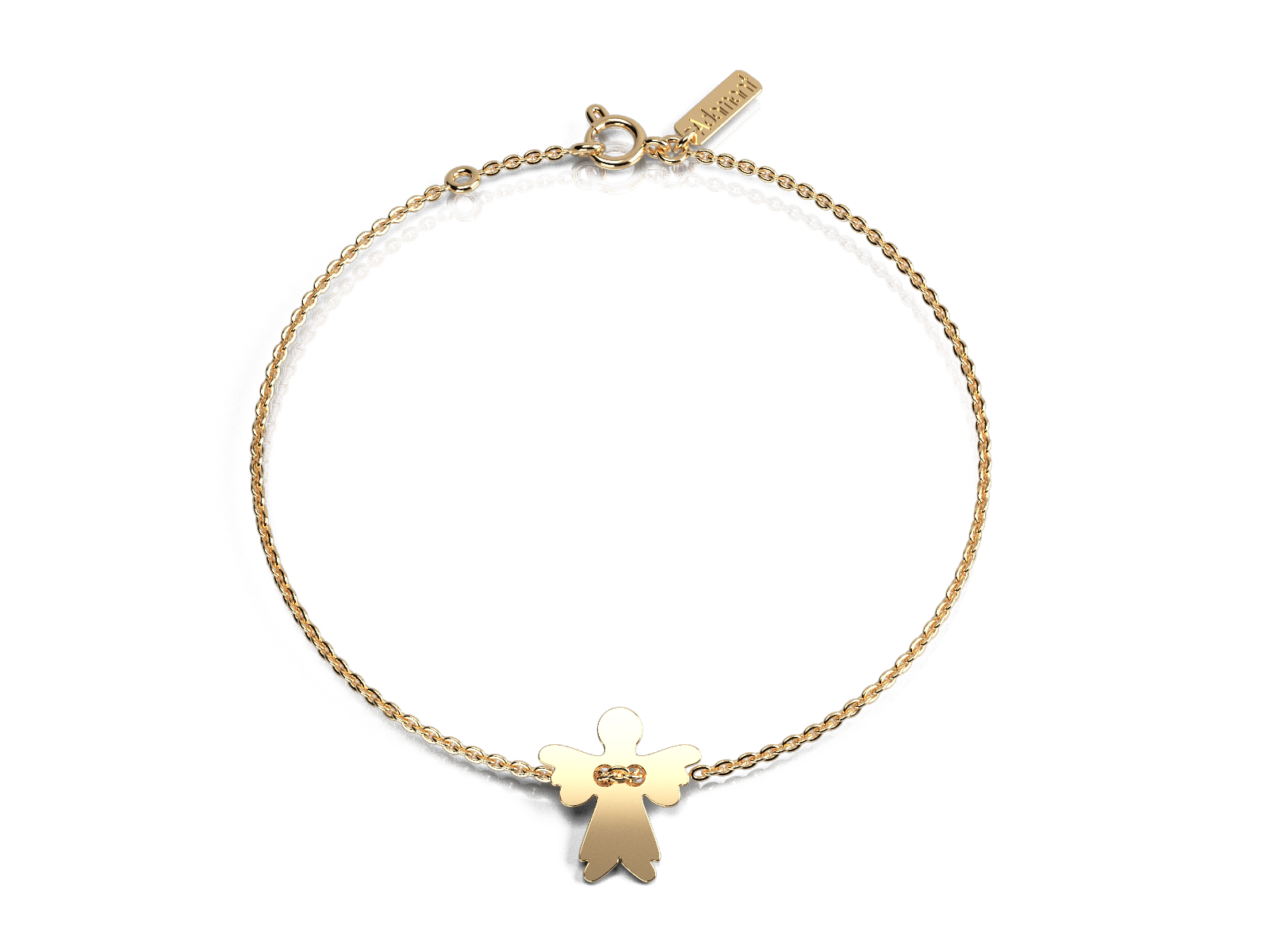 Brățară din aur 14K Angel — Adamant