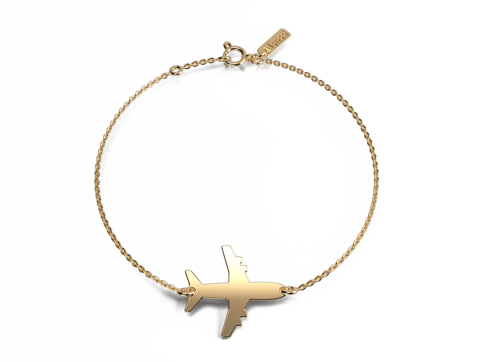 Brățară din aur 14K Airplane — Adamant