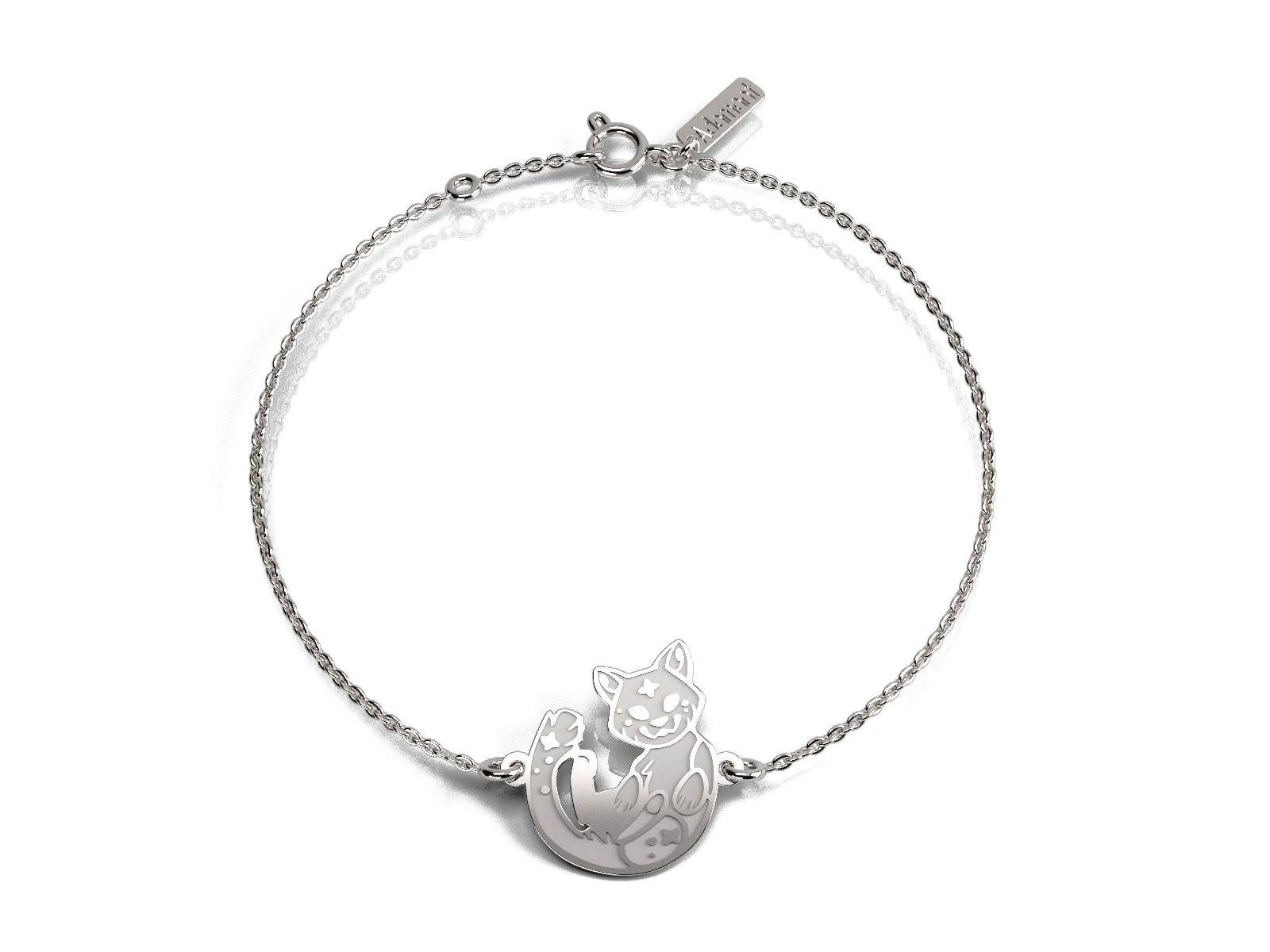 Bratara din aur 14K Cat - imagine 2