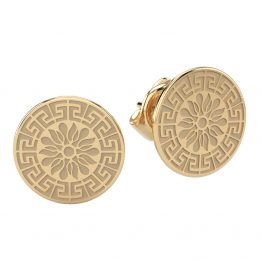 Cercei din aur 14K Greek bijuterii handmade Adamant