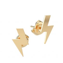 Cercei din aur 14K Energy bijuterii handmade Adamant