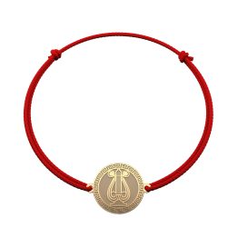 Bratara din aur 14K Harp Snur bijuterii handmade Adamant