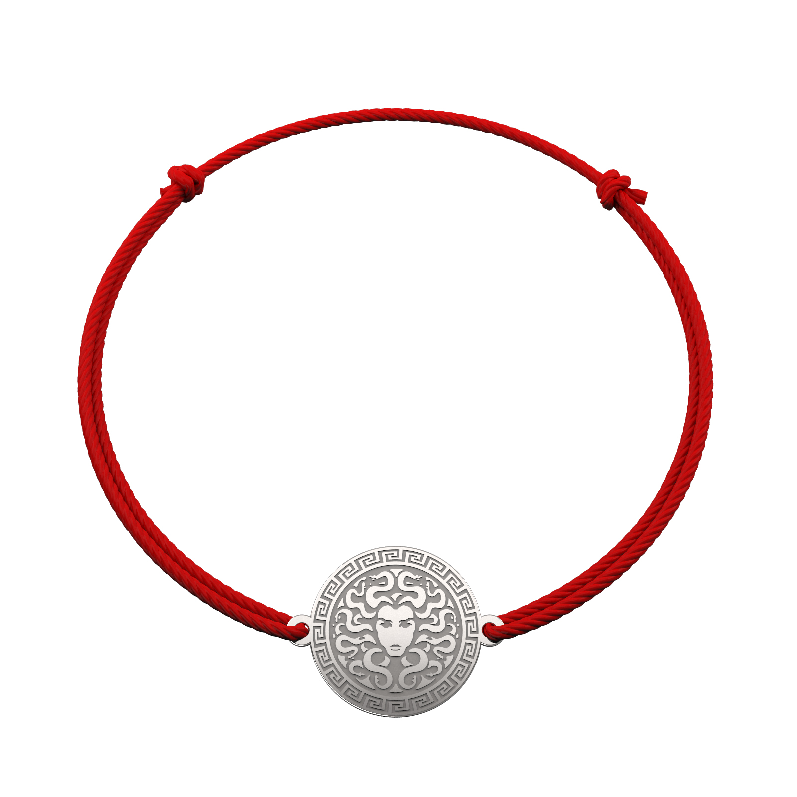 Bratara din aur 14K Medusa Snur - imagine 2