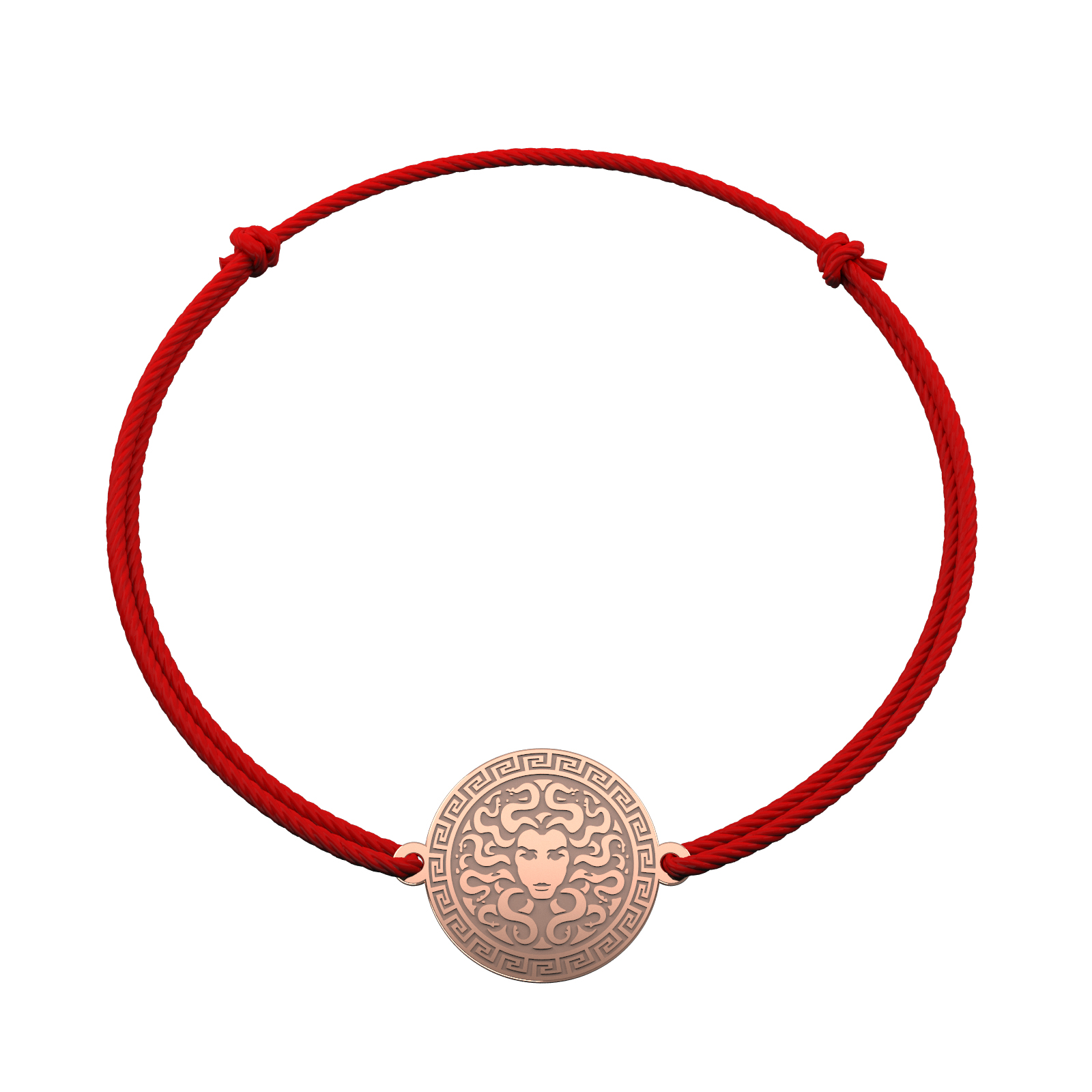 Bratara din aur 14K Medusa Snur - imagine 3