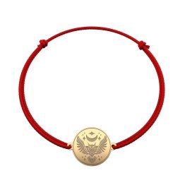 Bratara din aur 14K Owl Snur bijuterii handmade Adamant