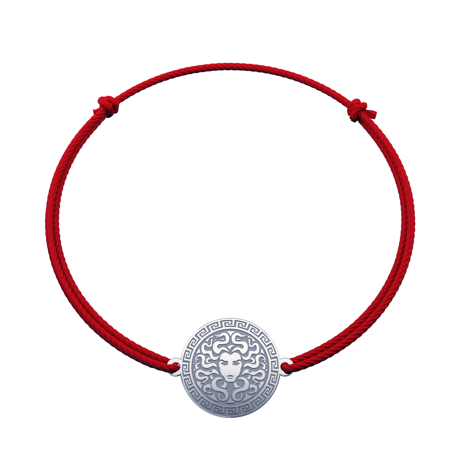 Bratara din argint 925 Medusa Snur bijuterii handmade Adamant